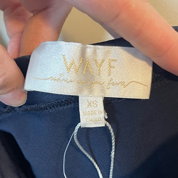 Wayf Navy Blue Dress - Picture 5 of 8